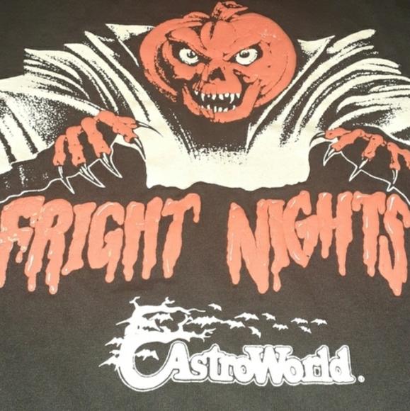 Screen Stars Other - 80s Astroworld Fright Nights Vintage Horror Shirt Tee